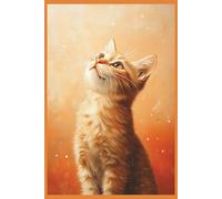 Ginger Cat Notebook: An Orange Cats Lovers Journal Diary for School, Work or Home, 100 lined pages, this book makes a great gift