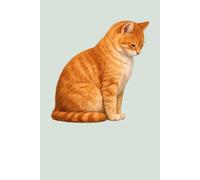 Ginger Cat Notebook - Blank Journal for Cat Lovers: Versatile Blank Notebook with Adorable Cat Cover for Writing, Sketching and Everyday Notes