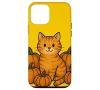 Ginger Cat Pumpkin Patch for Halloween Case for iPhone 12 mini