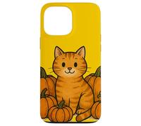 Ginger Cat Pumpkin Patch for Halloween Case for iPhone 13 Pro Max