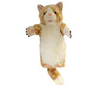 Long-Sleeved Glove Puppets - Cat (Ginger) The Puppet Company Multi One Size