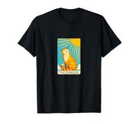 Ginger Cat Tarot Card fun the Ginger orange cat T-Shirt
