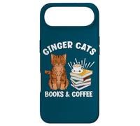 Ginger Cats Books And Coffee Case for iPhone Air