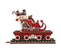 Ginger Cottages North Pole Express Sleigh Car Christmas Ornament