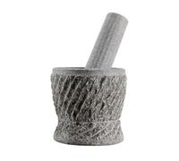 Ginger Crusher,Spice Manual Garlic Pounder Stone Mortar Household Grinder Kitchen Garlic Masher Pestle Set Grinding