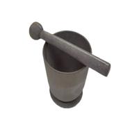 Ginger Crusher,Spice Old-fashioned Garlic Mortar Garlic Crusher Household Manual Crusher Grinder Pestle Set Grinding(10x12cm)