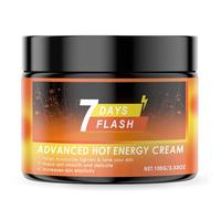 Ginger Firming Hot Cream, 7-Day Flash Hot Sweat Cream, Advanced Firming Body Lotion, Skin Tightening & Toning for Body, Boost Elasticity & Smooth Texture | Non-Greasy, All Skin Types | 100G