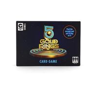 Ginger Fox 5 Gold Rings TV Show Quiz Card Game - Family Fun Party Game With 116 General Knowledge Questions