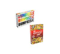 BumFuzzle & Emoji Card Game Set Ginger Fox Multi One Size