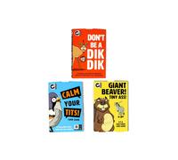 Calm Your Tits, Don't Be a Dik Dik, and Giant Beaver! Tiny Ass! Card Game Set Ginger Fox Multi One Size