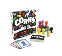Ginger Fox: Corks - Frantic Card Swapping Set Collecting Game, Claim The Golden Cork, Quick Reflexes Party Game, Family & Kids Ages 6+, 3-14 Players