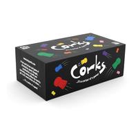 Ginger Fox Corks Party Game | Fast-Paced Family Game of Elimination Ages 6+ | Race, react & grab a cork before your rivals! Fast-paced game of speed & strategy for kids, adults, families & large groups.