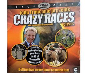 GINGER FOX DVD VIDEO GAME - CRAZY RACES - WITH JOHN FRANCOME