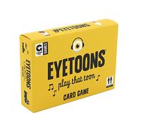Ginger Fox Eyetoons Card Game - Name That Tune Musical General Knowledge Trivia Quiz Cards - Family Fun Tabletop Games