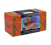 Ginger Fox Harry Potter Quidditch Puzzle Set | 3 Wooden & 1 Metal | Officially Licensed Harry Potter Gift | 4 Quidditch Puzzles Inspired by the Bludgers, Quaffle & Golden Snitch | Ages 10+