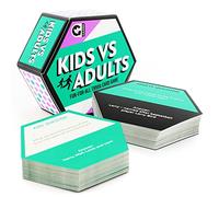 Ginger Fox Hexagon Kids Versus Adults Trivia Game