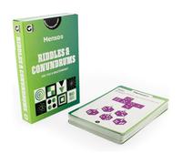 Ginger Fox Mensa Riddles & Conundrums Trivia Challenge Cards With Logic Puzzle