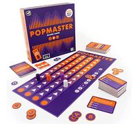 Ginger Fox Official PopMaster Board Game - Based On The Weekday BBC Radio 2 Quiz - Includes The Iconic 3-in-10 Question Round With The REAL Ken Bruce, 2+ players