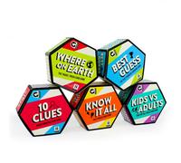Ginger Fox Set Of 5 Hexagon Trivia Card Game