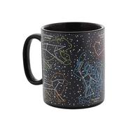 Ginger Fox Star Constellations Heat Changing Novelty Mug - Watch Your Mug Reveal Starry Skies - For The Astronomer