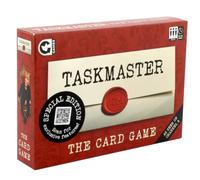 Ginger Fox Taskmaster Card Game | Special Edition Family Party Game Ages 8+ | Hilarious challenges from the TV show. Compete in silly tasks with kids & adults. Travel-size fun for parties & family night.