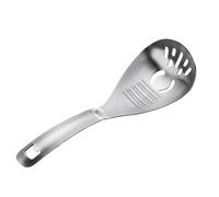 Ginger Garlic Grinding Masher,Egg Yolk Separator Spoon,Multifunctional Vegetable Grater,Stainless Steel Draining Slotted Spoon(Style A)