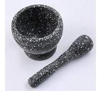 Ginger Garlic Press Set, Mini Pestle and Mortar Grinding Tool Spice Herb Pepper Crusher Grinder Food Squeezer Mixing Set for Seasonings Pestos