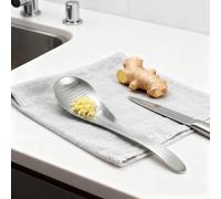 Ginger Grater Spoon - Stainless Steel Hand Grinder with Adjustable Grating | Lemon & Cheese Grater - Perfect for Cooking Garnish Baking, Restaurant, Camping, Picnic