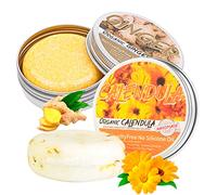 Ginger Hair Regrowth Shampoo Bar, Anti Hair Loss Ginger Shampoo Soap for Anti Dandruff Itching (Ginger+Calendula)