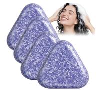 Ginger Hair Shampoo Soap Bar for Growth, Ginger Oil Shampoo Bars and Conditioner Reduces Hair Loss, Volumizing Root Stimulator & Scalp Care, Gentle Cleansing Moisturizing & Hydrating Soap (4pcs)