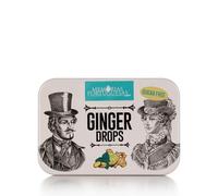 Ginger Herbal Sweets in Vintage Tin - 40g - Hard Candy with Botanical Notes and Traditional Flavour