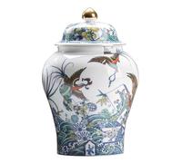 Ginger Jar Tea Canister Ceramic Cans Spice Kitchen Storage Caddy Vase For Décor Home Decoration(S)