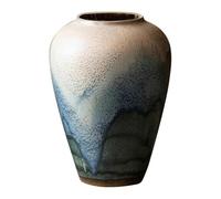 Ginger Jar Vases for Centerpieces, Thick Dried Flower Decor, Retro Decorative Vases for Weddings and Home Decor, Perfect for Table Arrangements