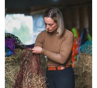 Ginger & Jardine Ladies Cosy Roll Neck - Chocolate - Size: X Small