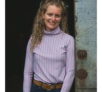 Ginger & Jardine Ladies Cosy Roll Neck - Pink - Size: Medium