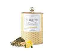 Ginger Lemon Green Tea by CHILL TEA Tokyo (100g Loose Leaf)- Ginger Tea, Lemon Tea, Japanese tea Loose Leaf - Ginger & Citrus Flavour, Rich in Vitamin C, Taste of Japan