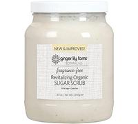 Ginger Lily Farms Botanicals Sugar Scrub 100% Vegan & Cruelty Free Fragrance Free 1.8 Litre