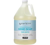 Ginger Lily Farms Club & Fitness Hand Rinse Liquid Soap Refill, 100% Vegan and Cruelty Free, Rainwater Fragrance, 1