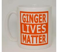 Ginger Lives Matter Ceramic Mug Great Funny Red Head Hair Supermarket Joke Gift