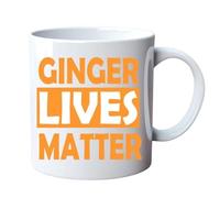 Ginger Lives Matter Funny Personalised Customised Mug Gift for Him Gift for Her Birthday Christmas Girlfriend Boyfriend Son Daughter Wife Husband Mum Dad Friends Present