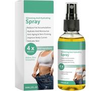 Ginger Massage Oil Spray,Intensive Tummy Firming Mist,Natural Extracts,Moisturizing and Nourishing,Achieve Slimming Smooth Radiant Skin