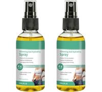 Ginger Massage Oil Spray,Intensive Tummy Firming Mist,Natural Extracts,Moisturizing and Nourishing,Achieve Slimming Smooth Radiant Skin