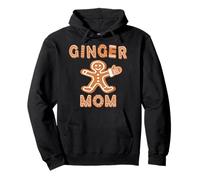 Ginger Mom Gingerbread Family Matching Group Christmas Pullover Hoodie