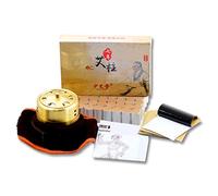 Ginger Moxibustion Moxa Cones, Pure Moxa Rolls 60:1 Ratio, 7-Year High Pure Acupuncture Chinese Mugwort Ai Jiu Moxibustion Sticks