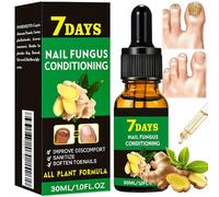 Ginger Nail Fungus Treatment for Toenail & Finger, Fungal Nail Care Extra Strong - Ginger Nails Treatment 7 Days -Nail Repair Growth Solution, Softener for Thick Toenails, 30ML