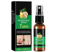 Ginger Nail Fungus Treatment for Toenail - Fungal Nail Treatment Spary- 7 Days Nail Fungus Treatment Extra Strength for Thickening, Yellow-Brown Discoloration, Ragginess, 20ml