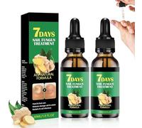 Ginger Nail Treatment - 7-Day Ginger Cuticle Treatment Oil, Nail Repair Serum, Strengthens, Nourishes, and Lasts