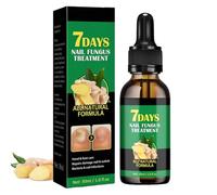 Ginger Nail Treatment - 7 Days Nail Fungus Treatment Toenail Cuticle Care Oil for Nails, Ginger Nail Growth Serum, Multi-Purpose Nail Repair for Your nails a Natural Shine (30 ml (Pack of 1))