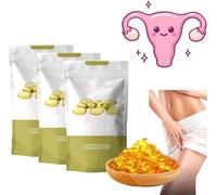 Ginger Oil Capsules, Fast-Acting Anti-Itch and detoxifying Product, Firming and Repairing Topical Application, Natural whitening Capsules for a Fresh and Smooth Vagina.