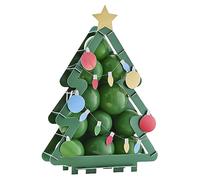 Ginger Ray Mosaic Tree with Balloons and Stick on Lights for Christmas Parties and Kids, Bedrooms